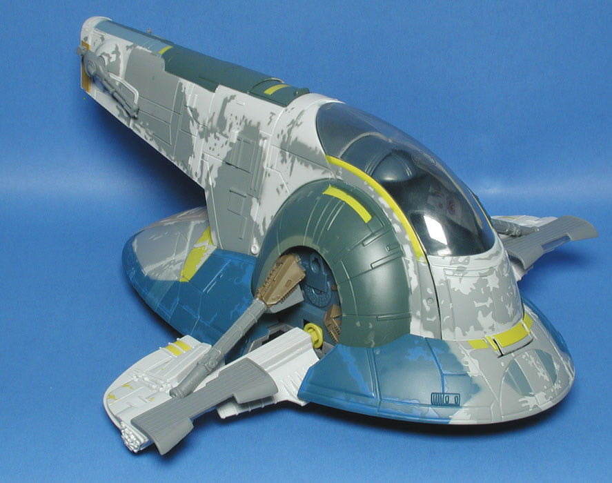 Jango Fett’s Slave 1 - Secret Attack Reveal - Hasbro (Star Wars: Attack Of The Clones) action figure collectible [Barcode 076930848739] - Main Image 3