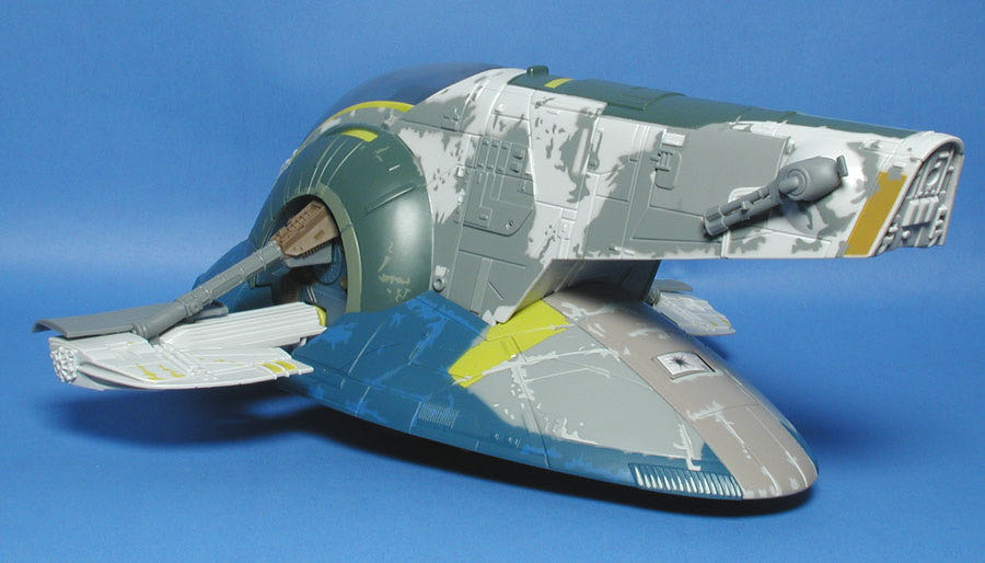 Jango Fett’s Slave 1 - Secret Attack Reveal - Hasbro (Star Wars: Attack Of The Clones) action figure collectible [Barcode 076930848739] - Main Image 4