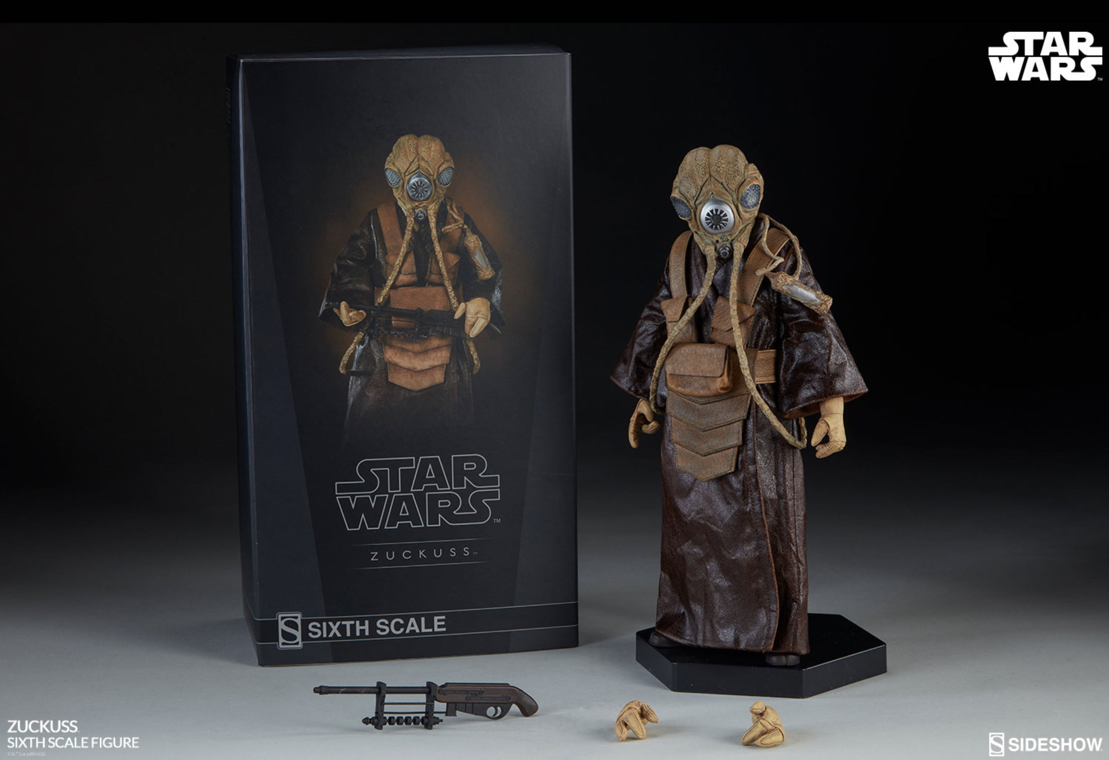 Zuckuss (ESB) - Sideshow Collectibles (Star Wars) action figure collectible [Barcode 747720229686] - Main Image 2