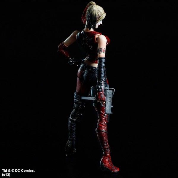Play Arts Kai Harley Quinn - Batman Arkham City - Square Enix (DC Universe Variant Play Arts Kai) action figure collectible - Main Image 4