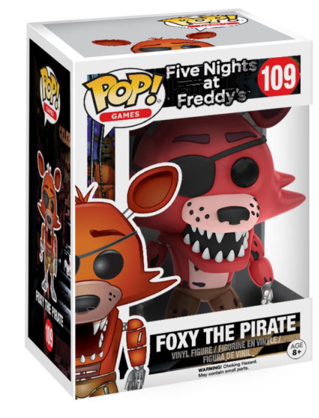 Foxy the Pirate - Funko (Pop! Games) action figure collectible [Barcode 889698110327] - Main Image 2