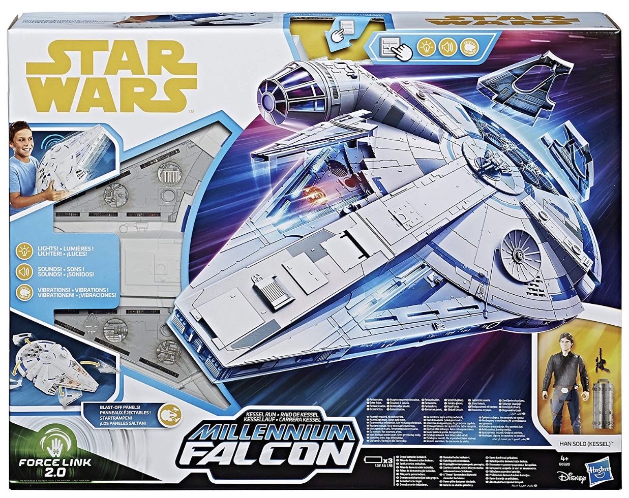 Kessel Run Millennium Falcon - Hasbro (Star Wars - Solo) action figure collectible - Main Image 1
