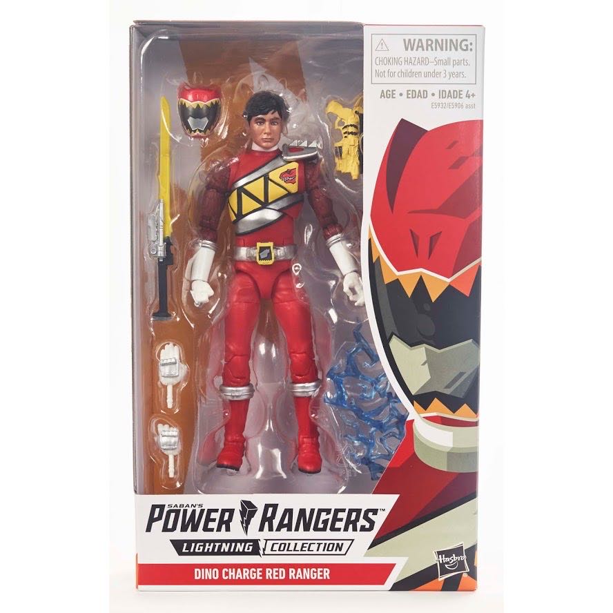 Power Rangers Dino Charge Red Ranger - Hasbro (Power Rangers Lightning Collection) action figure collectible [Barcode 630509808397] - Main Image 1