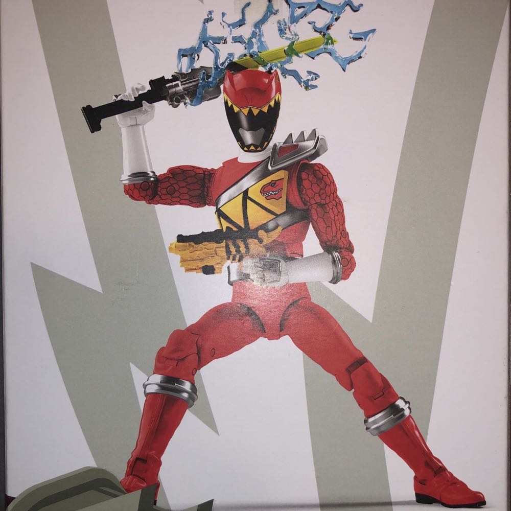 Power Rangers Dino Charge Red Ranger - Hasbro (Power Rangers Lightning Collection) action figure collectible [Barcode 630509808397] - Main Image 2