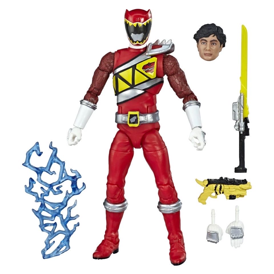 Power Rangers Dino Charge Red Ranger - Hasbro (Power Rangers Lightning Collection) action figure collectible [Barcode 630509808397] - Main Image 3