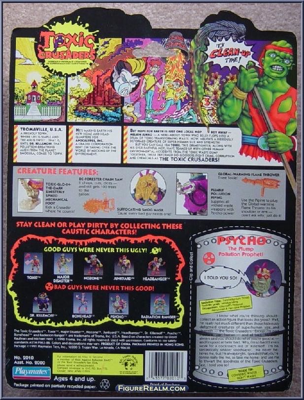 Toxic Crusaders: Psycho - Playmates Toys (Toxic Crusaders) action figure collectible - Main Image 2