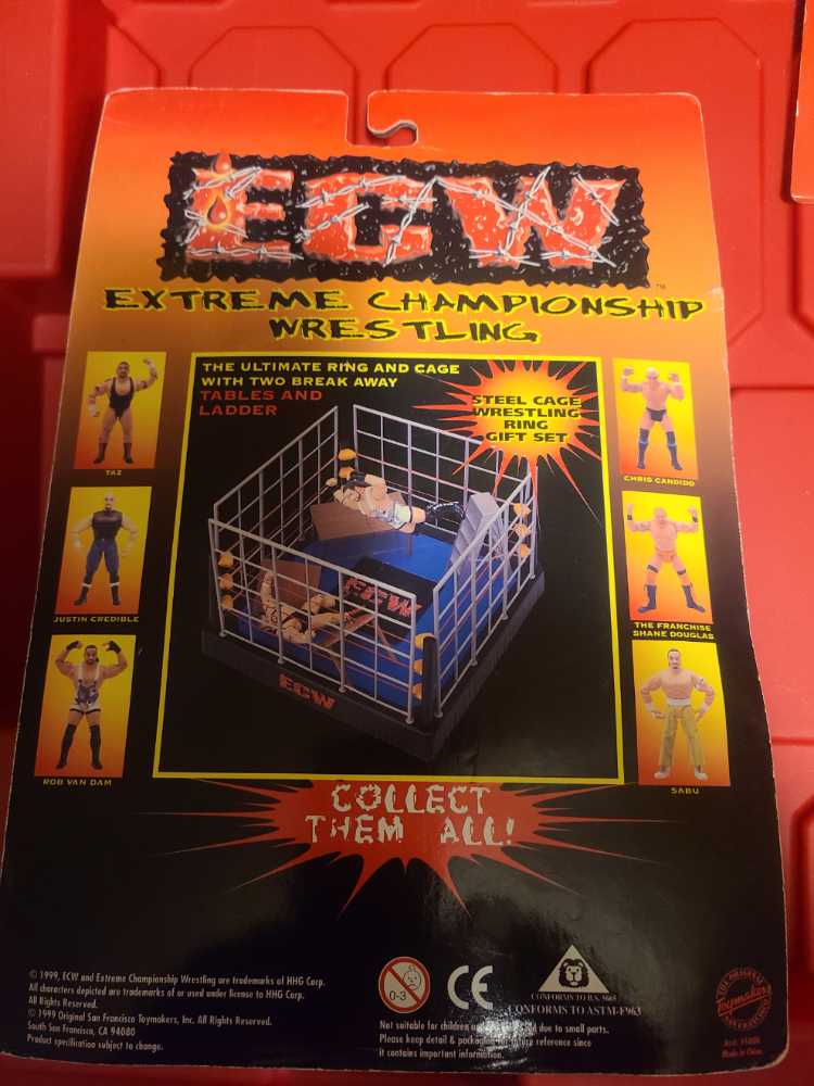 Original Toymakers San Francisco ECW Sabu - Original San Francisco Toymakers Inc (ECW) action figure collectible [Barcode 747005018028] - Main Image 2