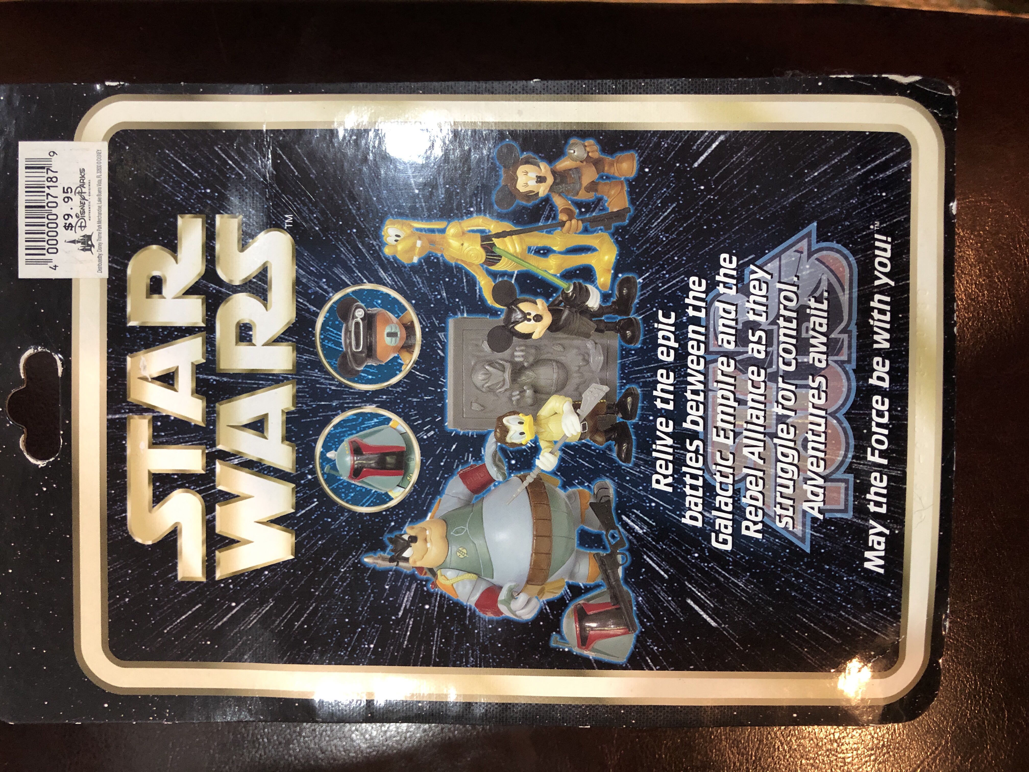 Donald Duck As Han Solo In Carbonite  - Disney Parks (Disney Star Tours) action figure collectible [Barcode 400000071879] - Main Image 2