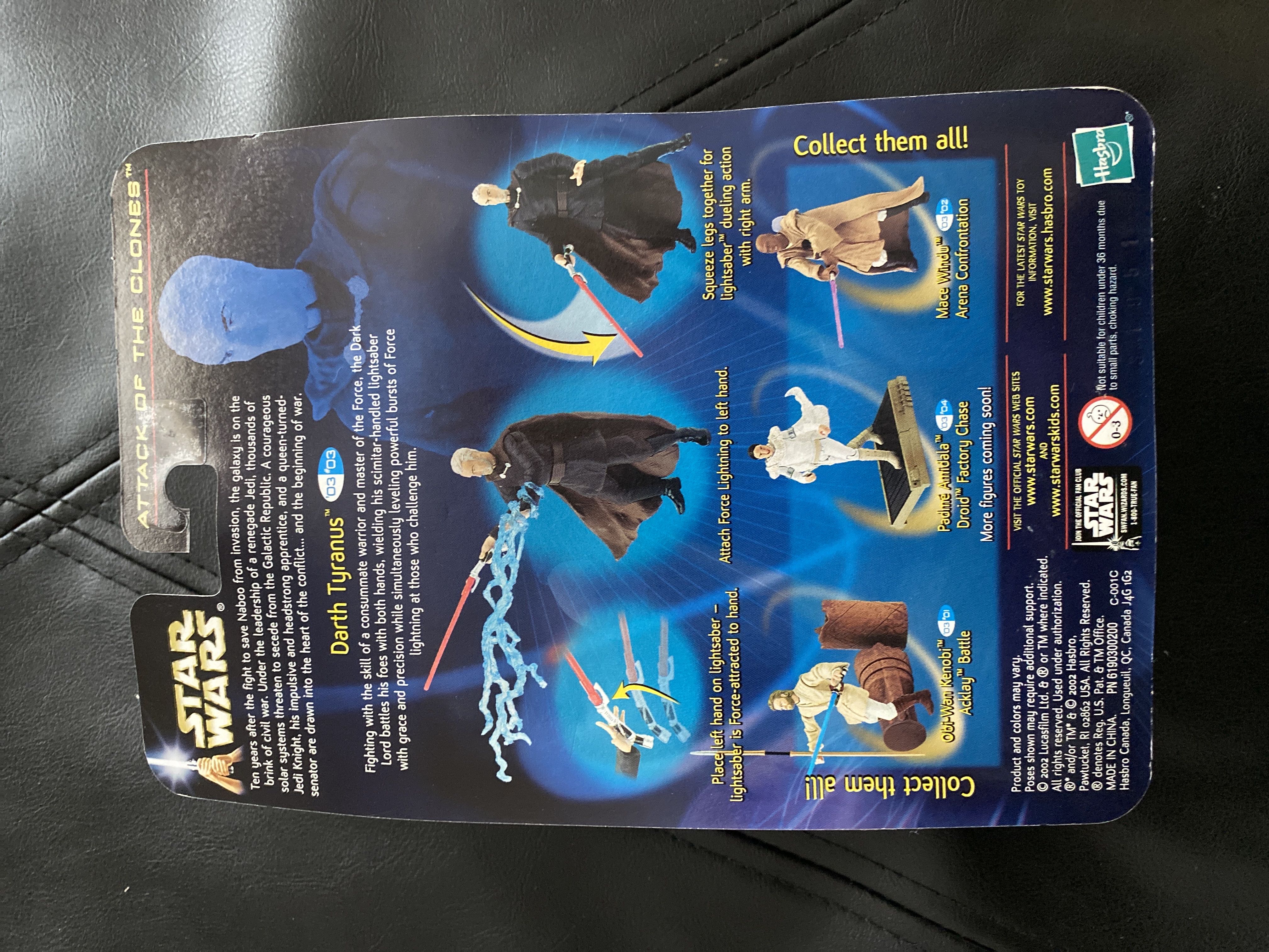 Darth Tyranus (Geonosian Escape) - Hasbro (Star Wars Saga) action figure collectible [Barcode 076930849194] - Main Image 3