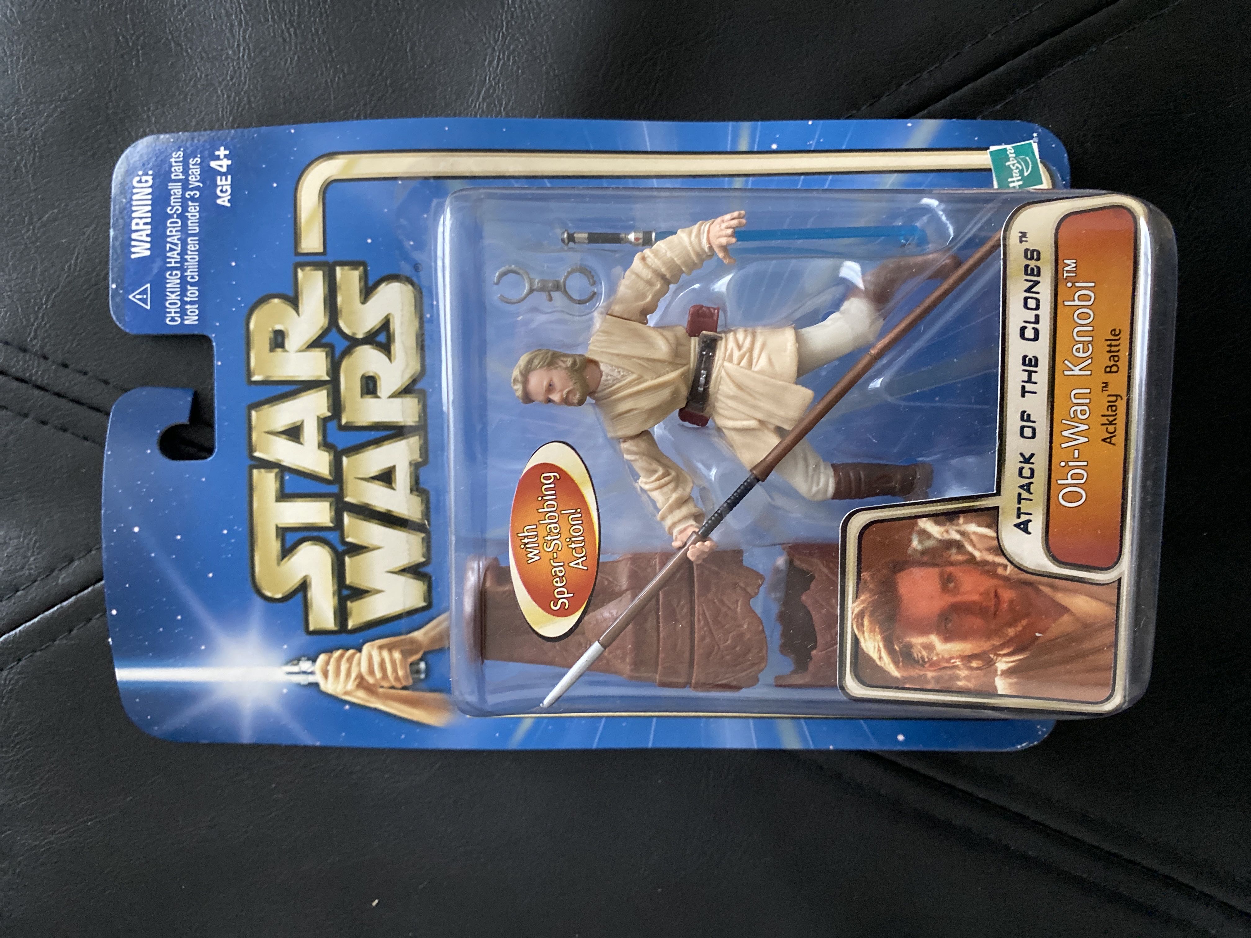 Obi-Wan Kenobi (Acklay Battle) - Hasbro (Attack Of The Clones) action figure collectible [Barcode 076930848708] - Main Image 2