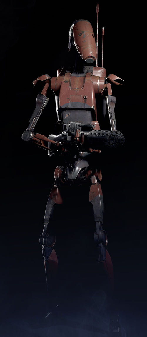 Heavy Battle Droid - Hasbro (Star Wars Black 6”) (Star Wars The Black Series Gaming Greats) action figure collectible [Barcode 5010993689606] - Main Image 3