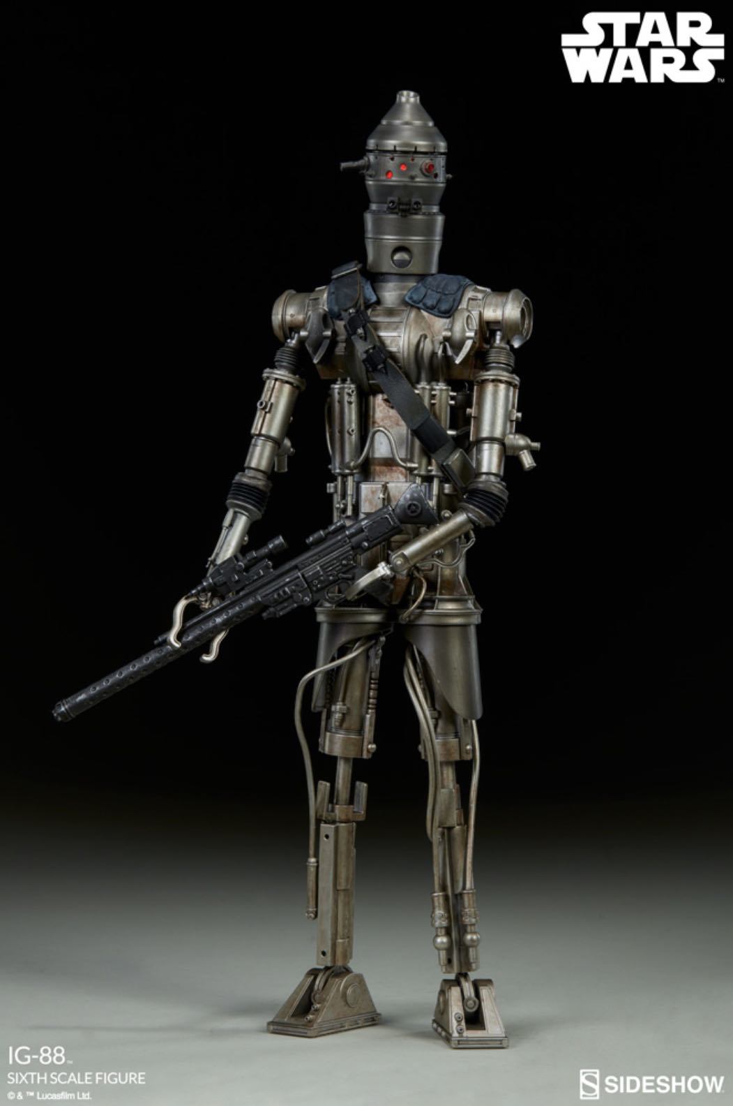 IG-88 2.0 (ESB) - Sideshow Collectibles (Star Wars) action figure collectible [Barcode 747720214927] - Main Image 2