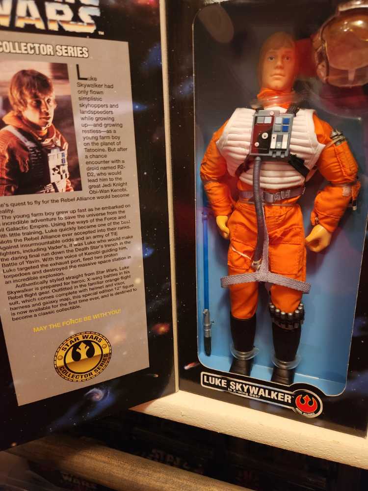 Luke Skywalker In X-Wing Gear - Hasbro (Star Wars) action figure collectible [Barcode 076281276922] - Main Image 3