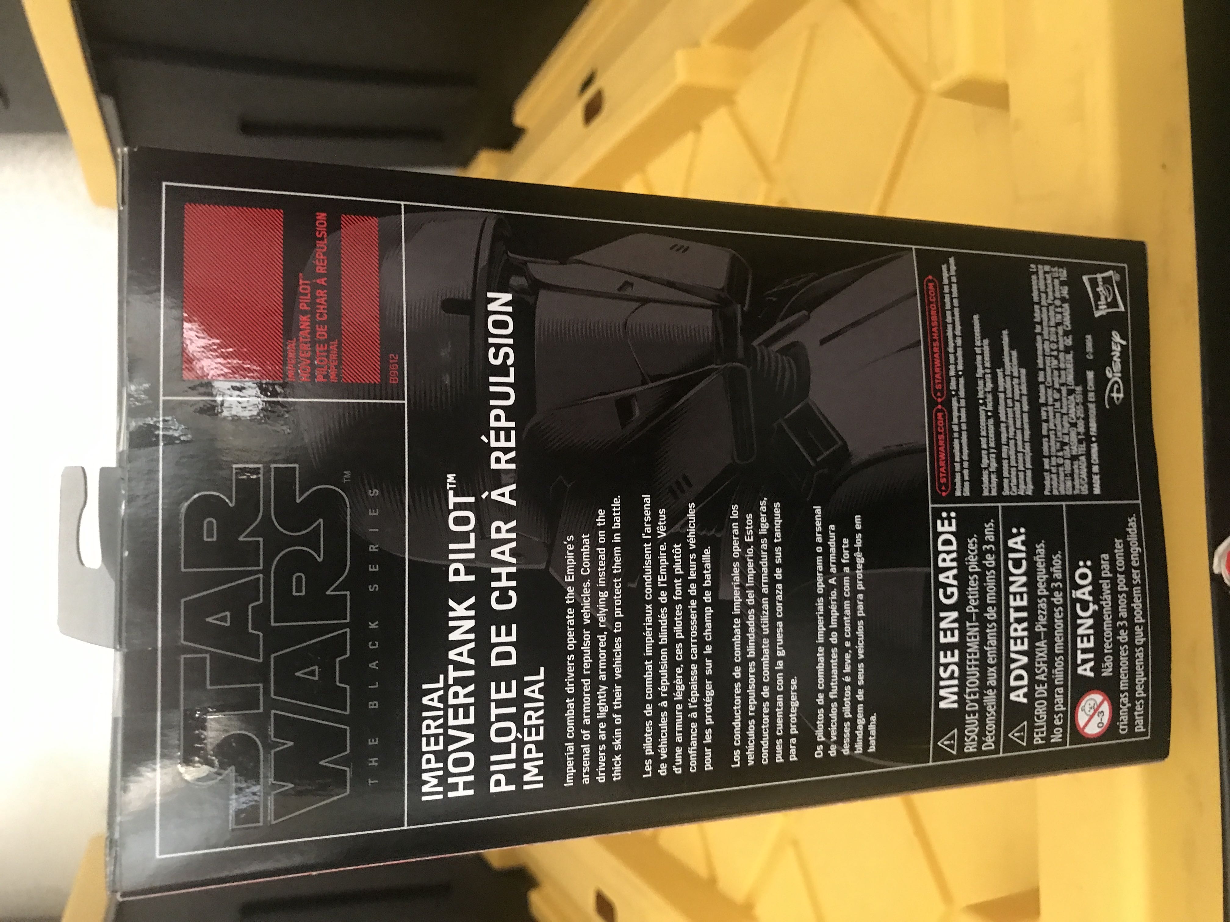 Imperial Hovertank Pilot - Hasbro (Red & Black Line) action figure collectible [Barcode 630509498659] - Main Image 2