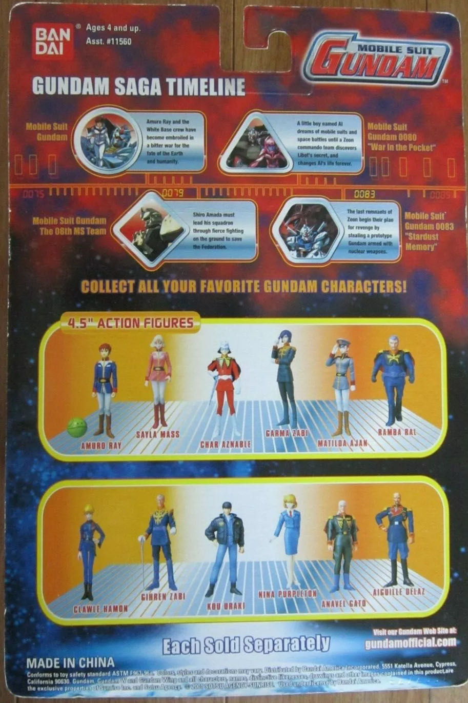 Sayla Mass - Bandai (Gundam) action figure collectible - Main Image 3