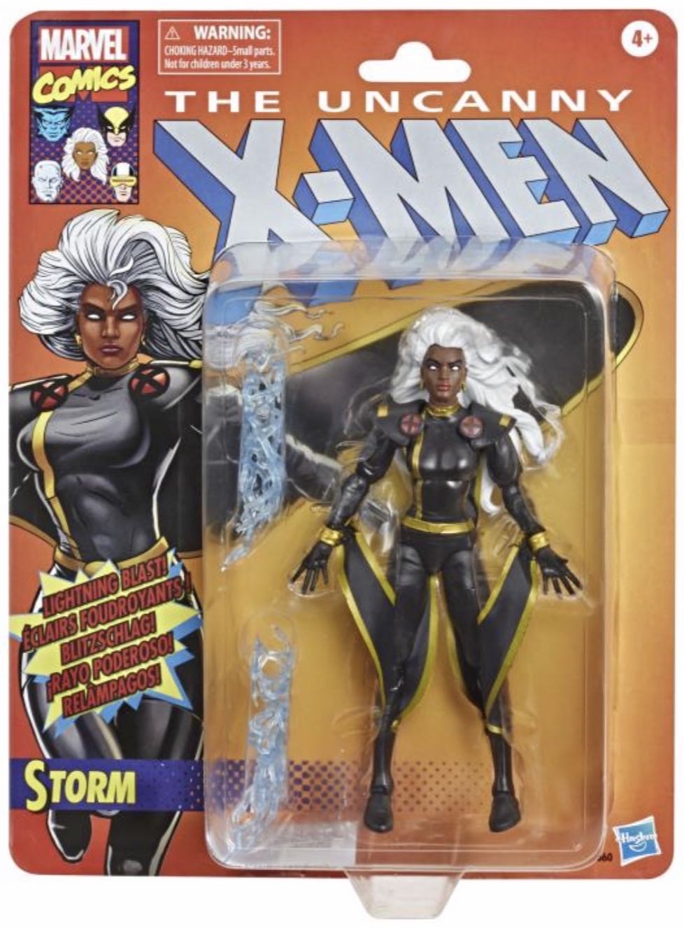 Marvel Legends Retro - Storm (Black) - Hasbro (Marvel Legends Retro) action figure collectible [Barcode 5010993697946] - Main Image 1