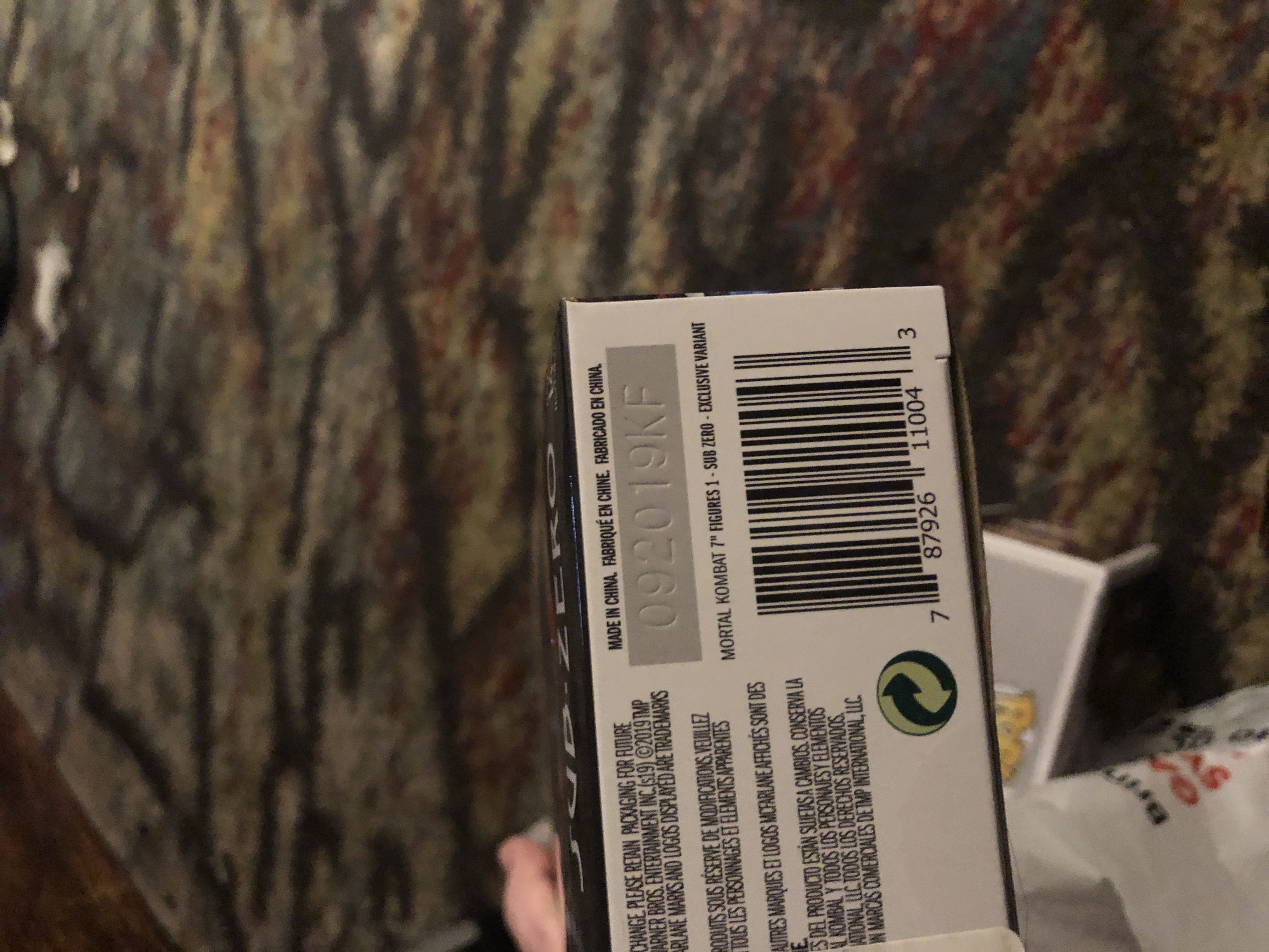 Sub-Zero - Mortal Kombat (Mortal Kombat) action figure collectible [Barcode 787926110043] - Main Image 2