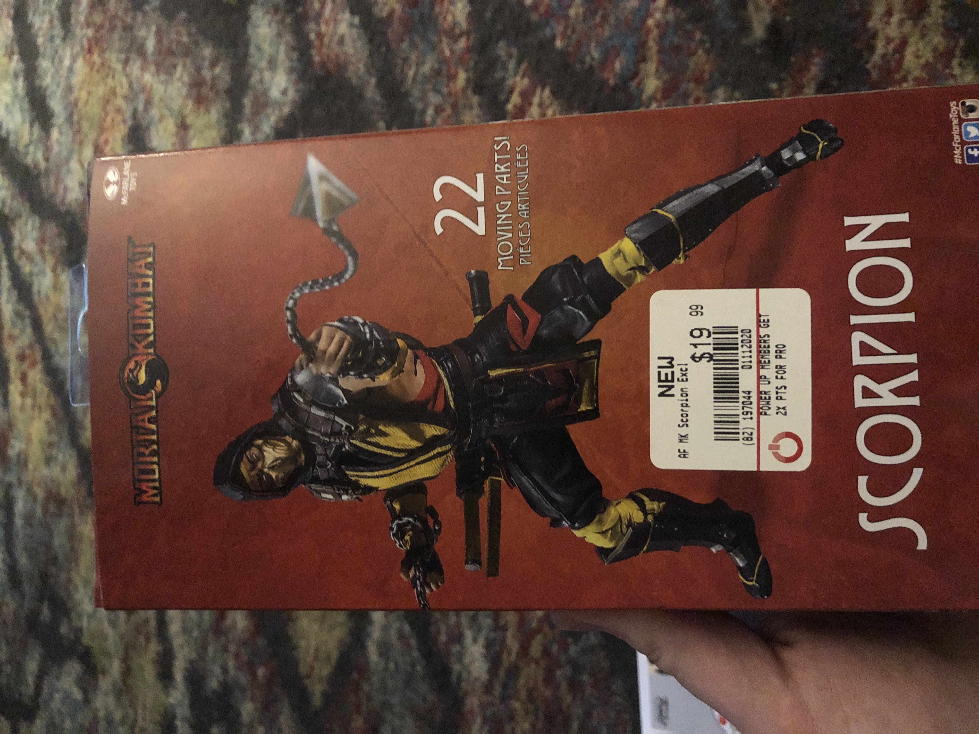 MK: Scorpion (Smolder) - McFarlane Toys (Mortal Kombat 11) action figure collectible [Barcode 787926110036] - Main Image 3