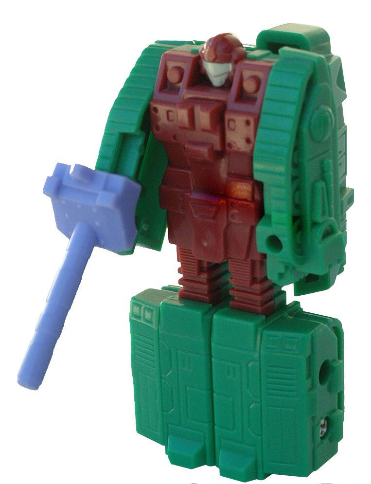 Transformers G1 Bludgeon Pretender - Hasbro (1989) action figure collectible - Main Image 3
