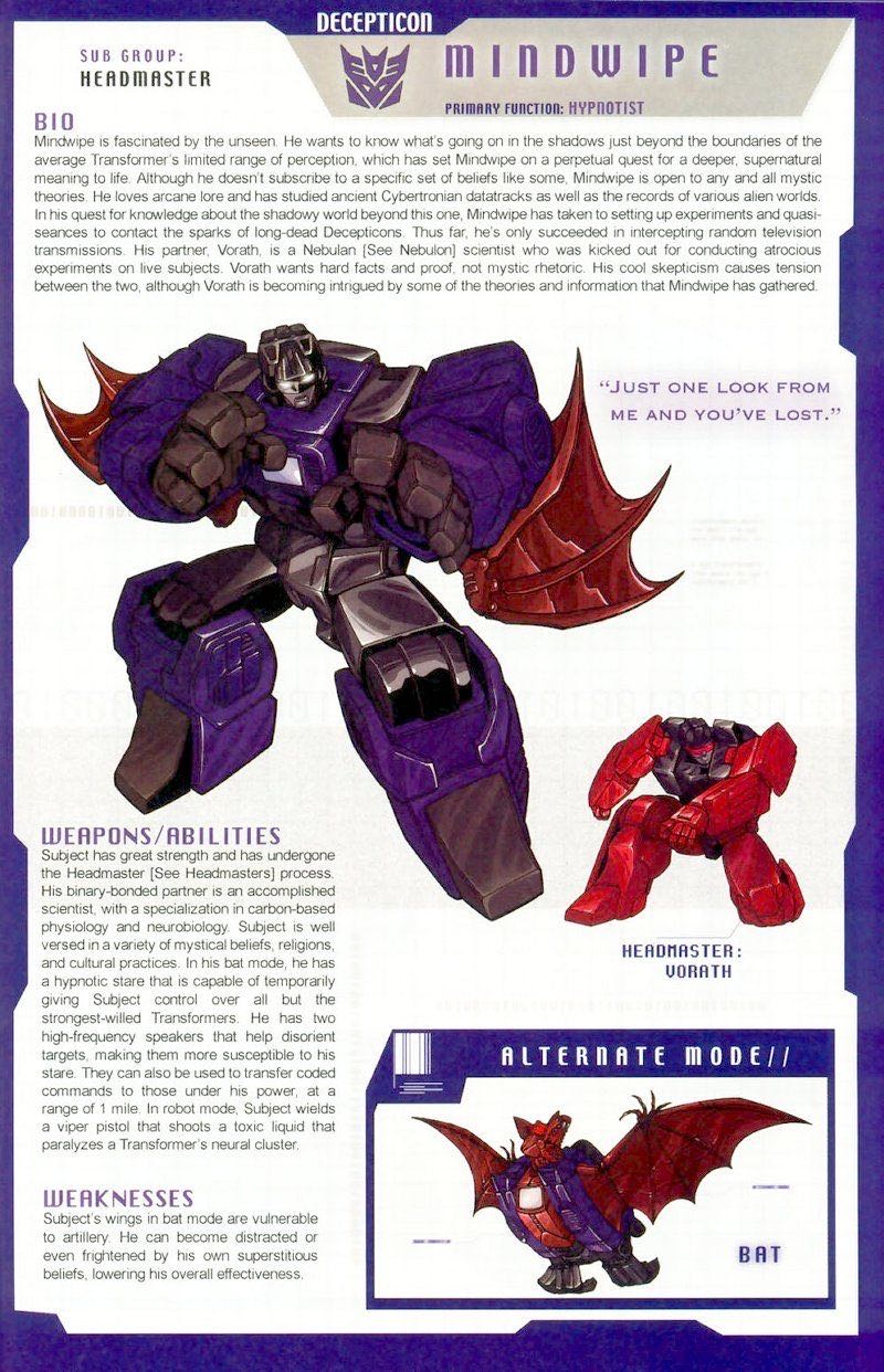 Mindwipe - Hasbro (The Transformers) action figure collectible - Main Image 3