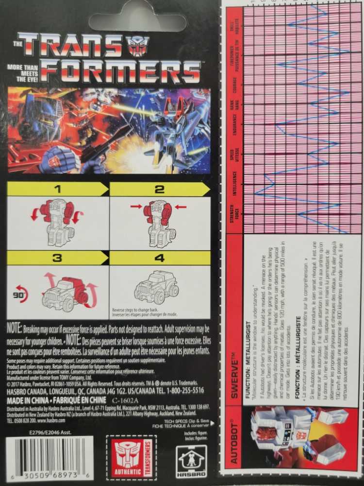 G1 Swerve Ko - Chinese Ko (G1 Transformers) action figure collectible - Main Image 4