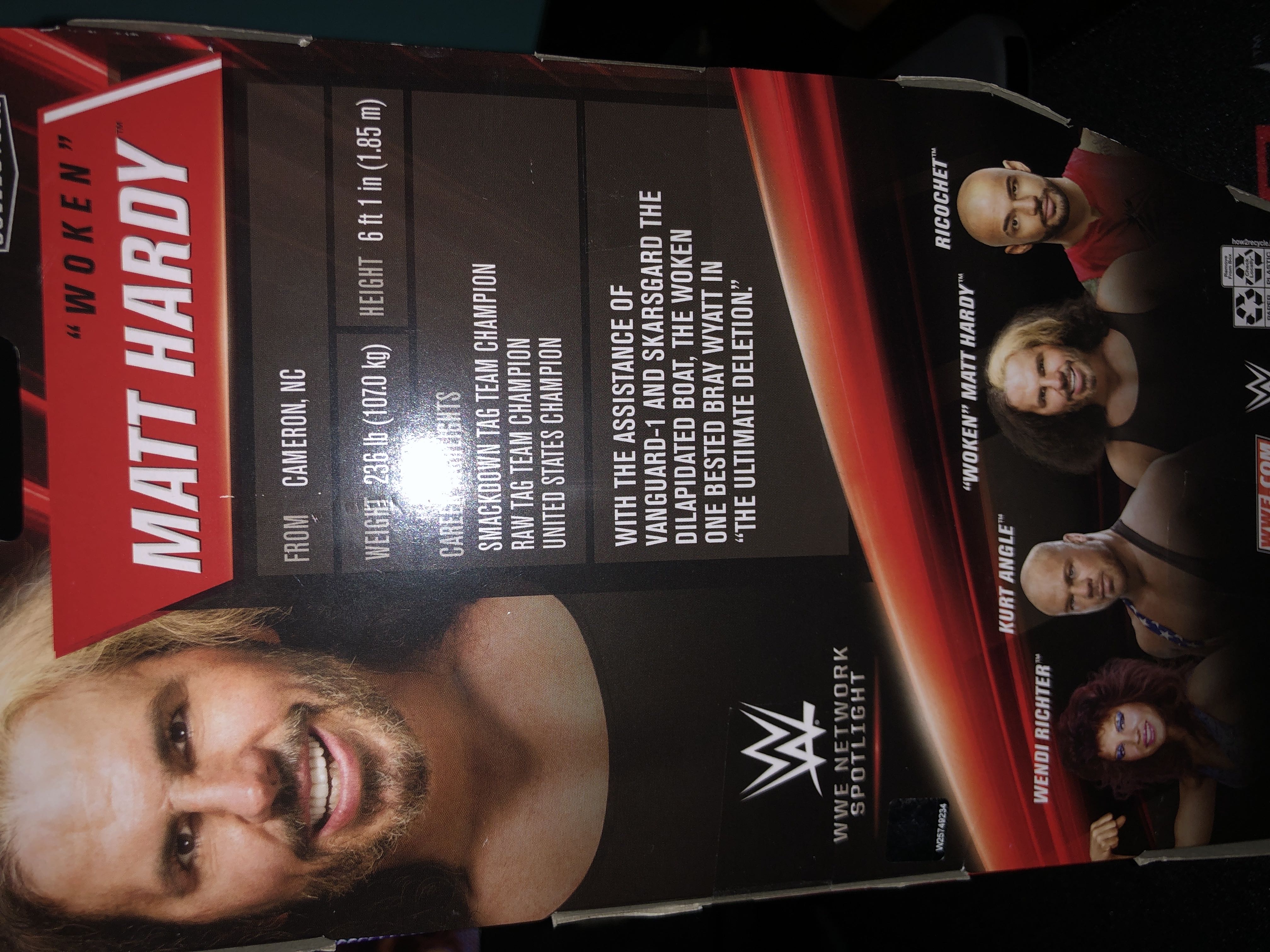 Matt Hardy (Woken) - Mattel (WWE Mattel Elite Network Spotlight Series 2 Target Exclusive) action figure collectible [Barcode 887961888614] - Main Image 2