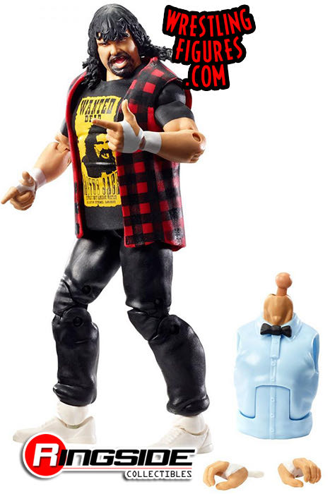 Mick Foley (Elite) - Mattel Wwe (WWE WrestleMania Elite Collection) action figure collectible [Barcode 887961834130] - Main Image 3