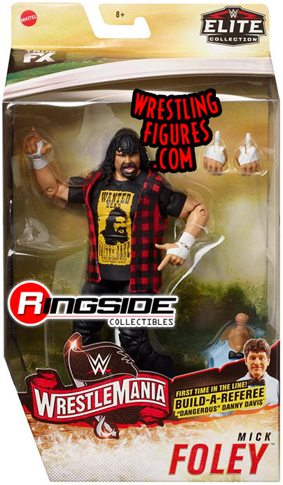 Mick Foley (Elite) - Mattel Wwe (WWE WrestleMania Elite Collection) action figure collectible [Barcode 887961834130] - Main Image 4