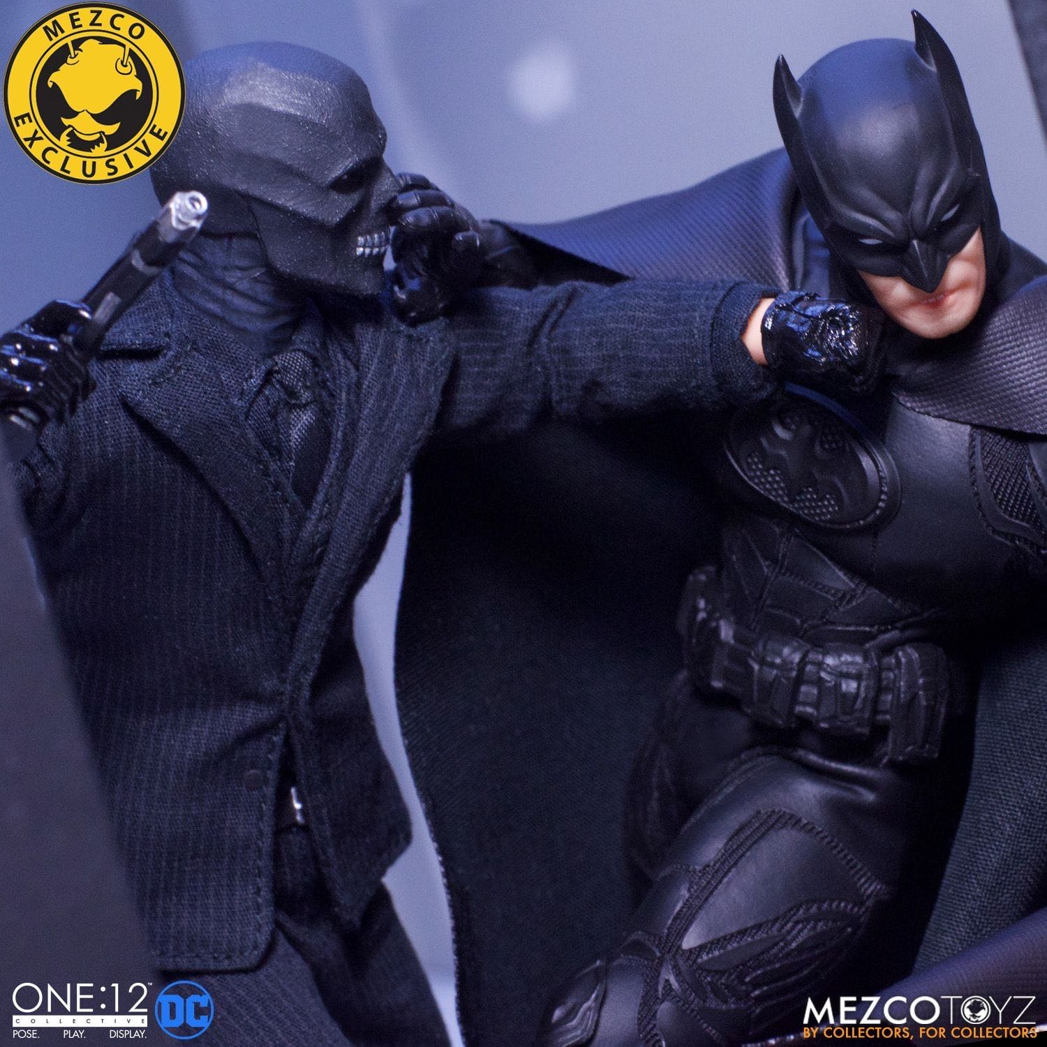 Mezco One:12 Collective Black Mask - Mezco Toys (DC Universe) action figure collectible [Barcode 696198767407] - Main Image 4