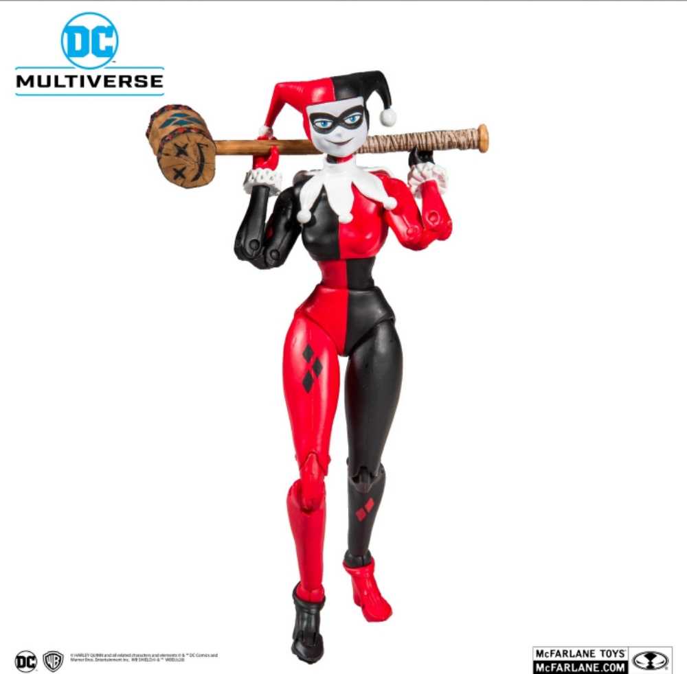 Classic Harley Quinn - DC - BATMAN VILLAINS (Harley Quinn) action figure collectible [Barcode 787926158021] - Main Image 4