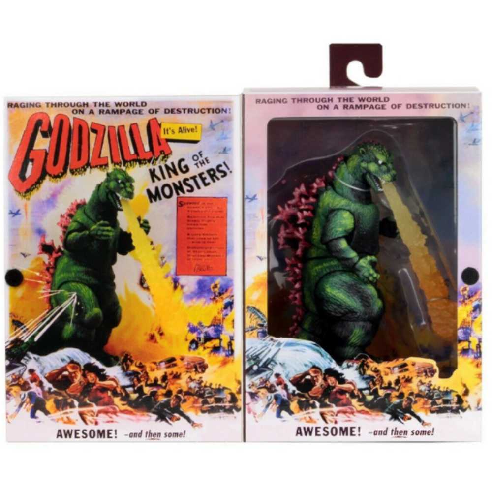 Godzilla Poster Version - Neca (Neca Ultimates) action figure collectible [Barcode 634482428863] - Main Image 2