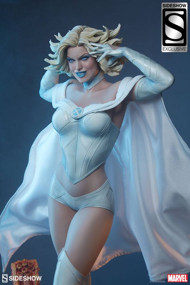 Emma Frost Premium Format (EX) - Sideshow Collectibles (Sideshow 1/4 Scale Statues) action figure collectible - Main Image 2