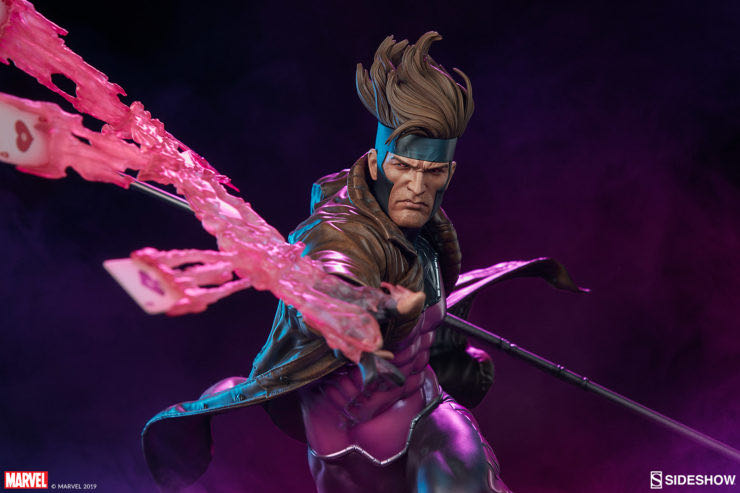 Gambit Maquette (EX) - Sideshow Collectibles (X-Men) action figure collectible - Main Image 2
