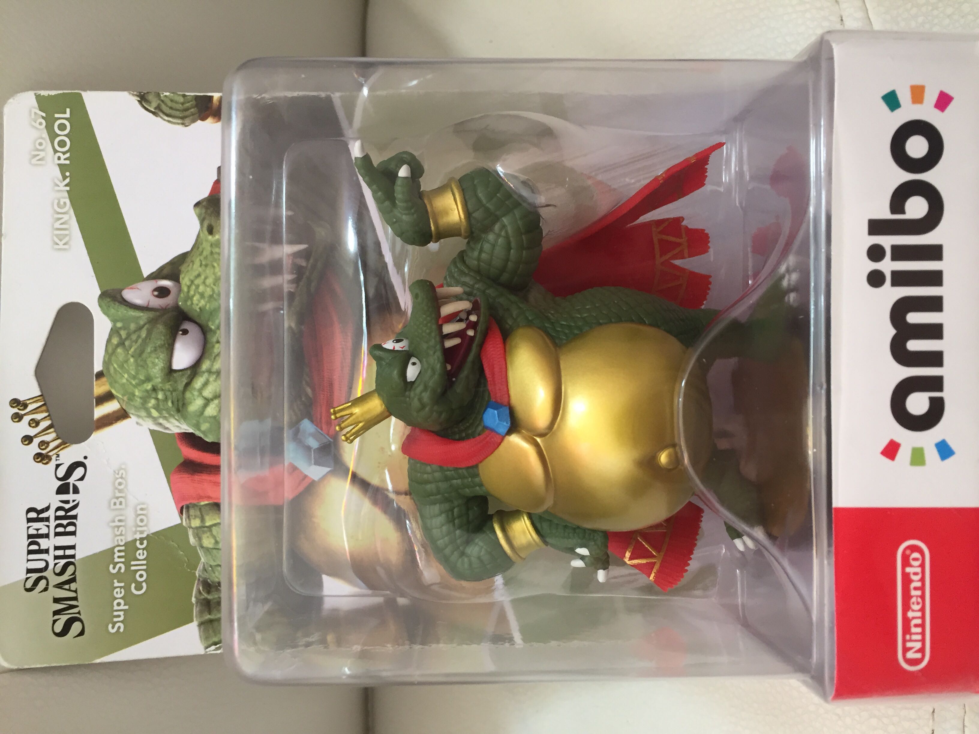 King K. Rool Amiibo - Nintendo (Smash Bros) action figure collectible [Barcode 045496380748] - Main Image 1