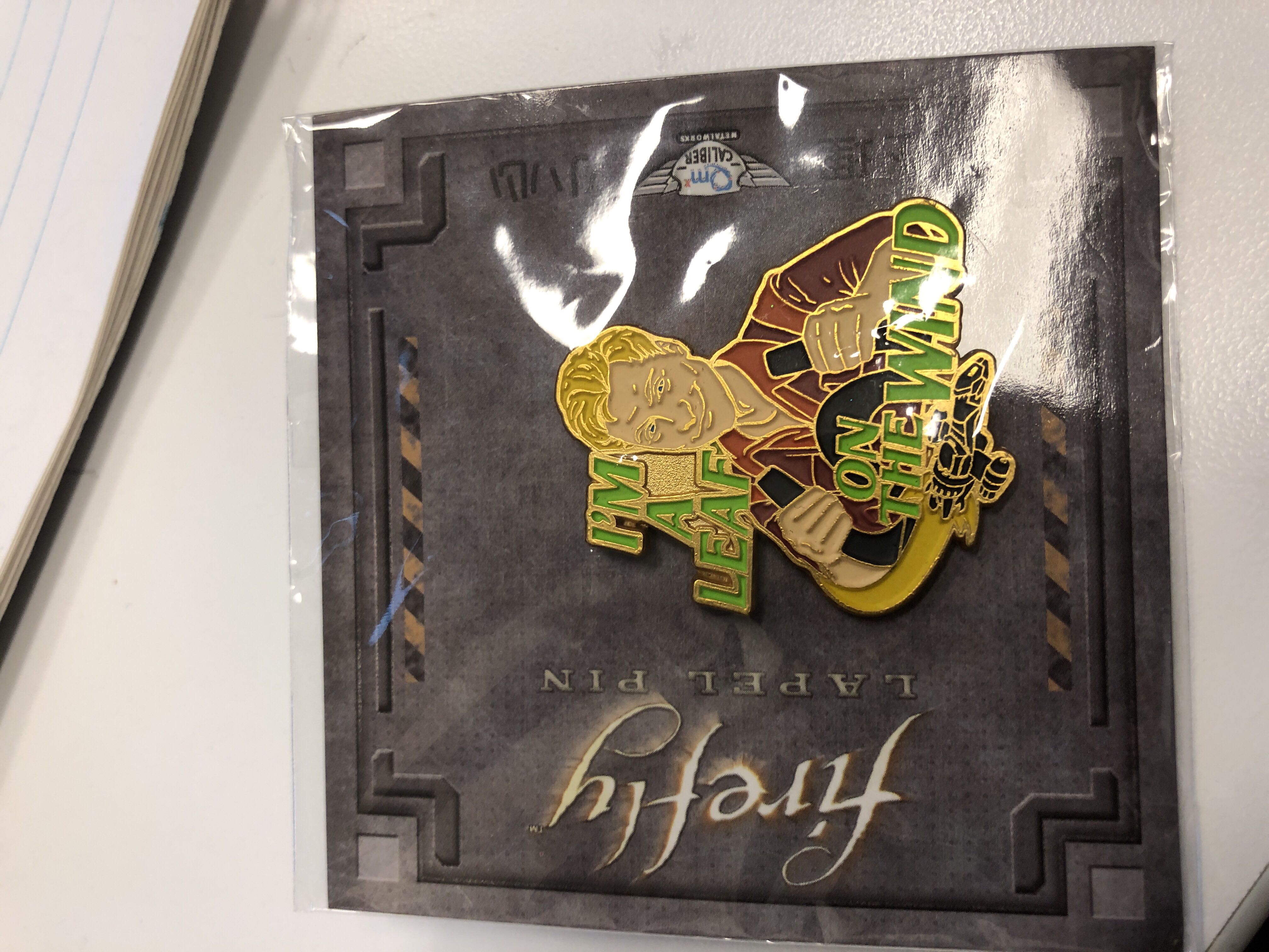 Firefly Pin - Leaf On The Wind - Loot Crate (QM Calibre Metal Forms) action figure collectible [Barcode 812095022498] - Main Image 1