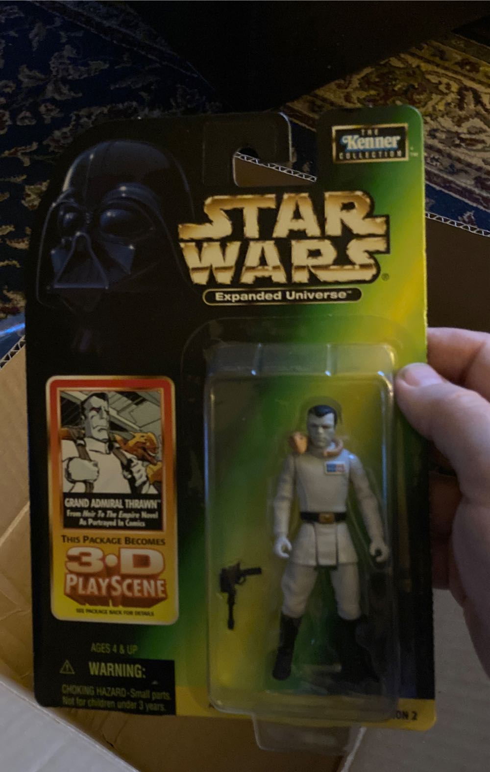 Grand Admiral Thrawn - Hasbro (Star Wars: Heir to the Empire) action figure collectible [Barcode 076281698885] - Main Image 4