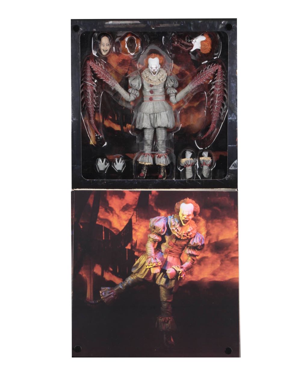 It- Pennywise The Dancing Clown - Neca Reel Toys (IT (2017)) action figure collectible [Barcode 634482454701] - Main Image 3