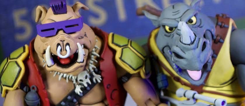 Bebop & Rocksteady - Neca/Reel Toys (Teenage Mutant Ninja Turtles) action figure collectible [Barcode 634482541005] - Main Image 4