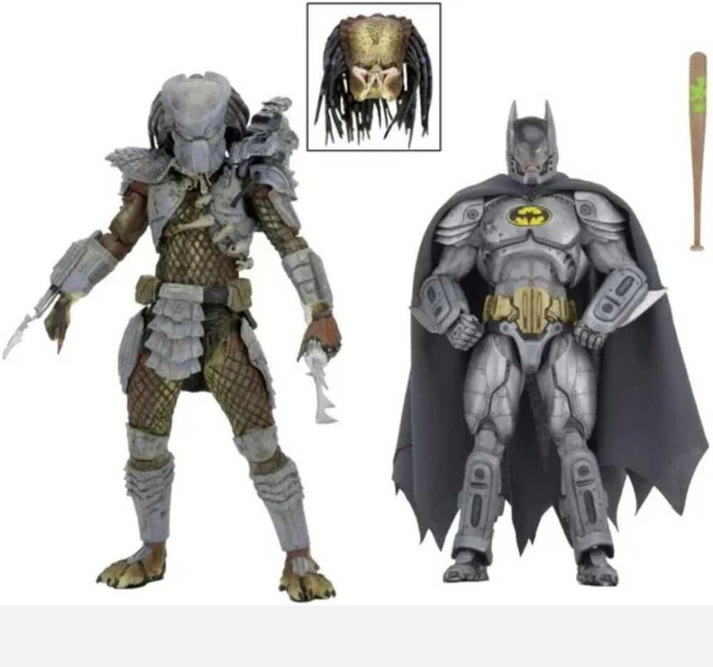 Neca: 2019 SDCC Predator: Batman Vs Predator - Neca (Dark Horse Comic Predator) action figure collectible [Barcode 634482515655] - Main Image 3