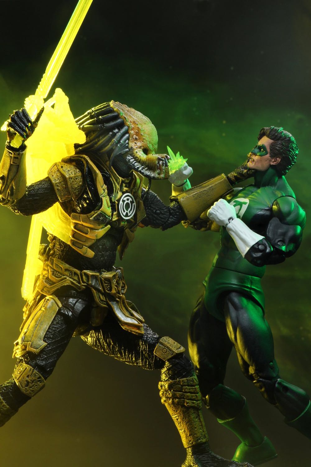 Green Lantern Vs Predator NYCC - Neca (Dark Horse Comic Predator) action figure collectible [Barcode 634482515839] - Main Image 3