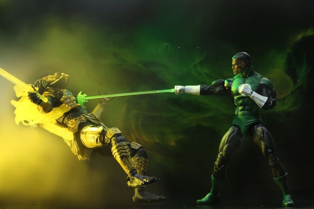 Green Lantern Vs Predator NYCC - Neca (Dark Horse Comic Predator) action figure collectible [Barcode 634482515839] - Main Image 4