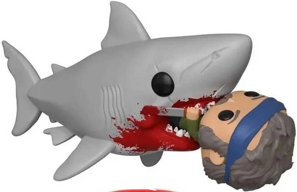 Funko POP!#760 Shark biting Quint - Funko (Jaws) action figure collectible [Barcode 889698385688] - Main Image 3