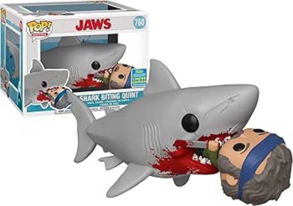 Funko POP!#760 Shark biting Quint - Funko (Jaws) action figure collectible [Barcode 889698385688] - Main Image 4