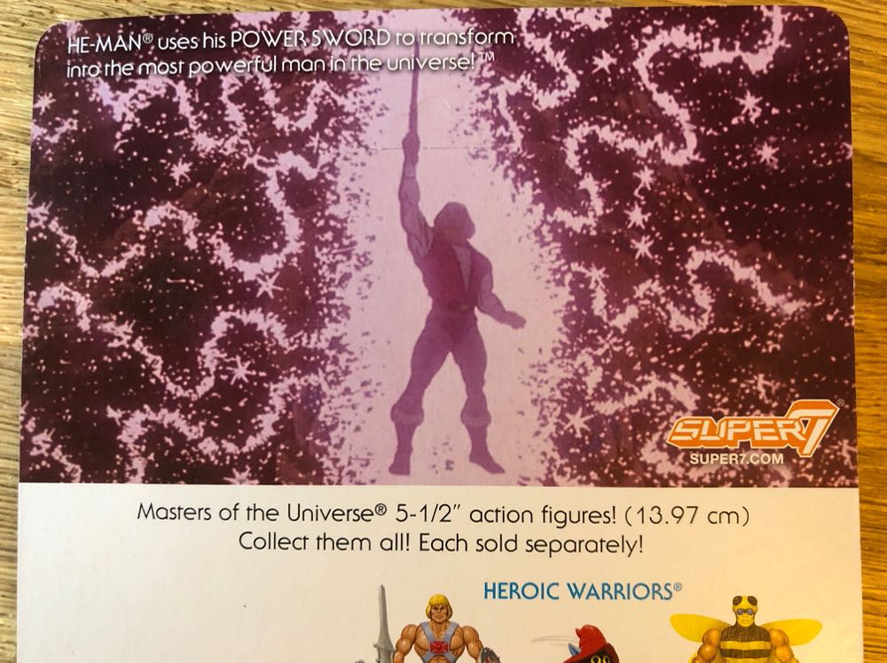 Masters Of The Universe (Super 7): Transforming He-Man - Super 7 (Masters Of The Universe Super 7) action figure collectible [Barcode 811169038281] - Main Image 3