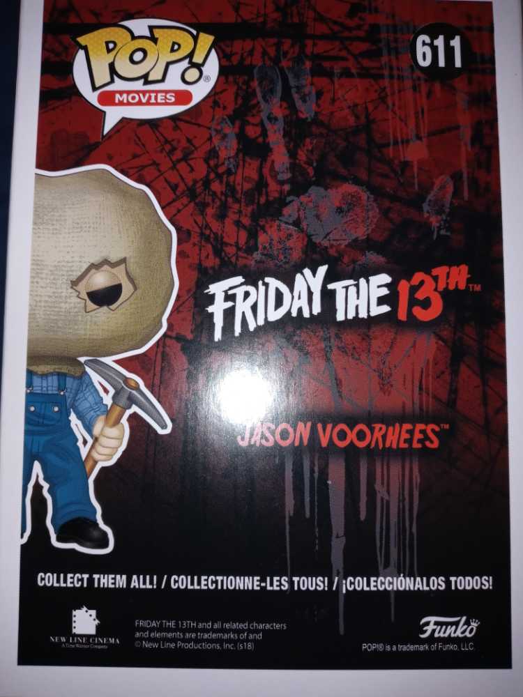 Friday The 13th: Jason Voorhees #611 (Walgreens Exclusive) - Funko (Friday The 13th) action figure collectible [Barcode 889698336000] - Main Image 2