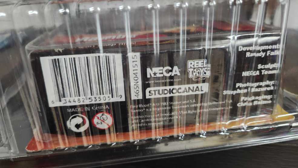 Neca - Rambo SDCC 2015 Convention Exclusive - Neca (Rambo Force of Freedom) action figure collectible [Barcode 634482535059] - Main Image 3