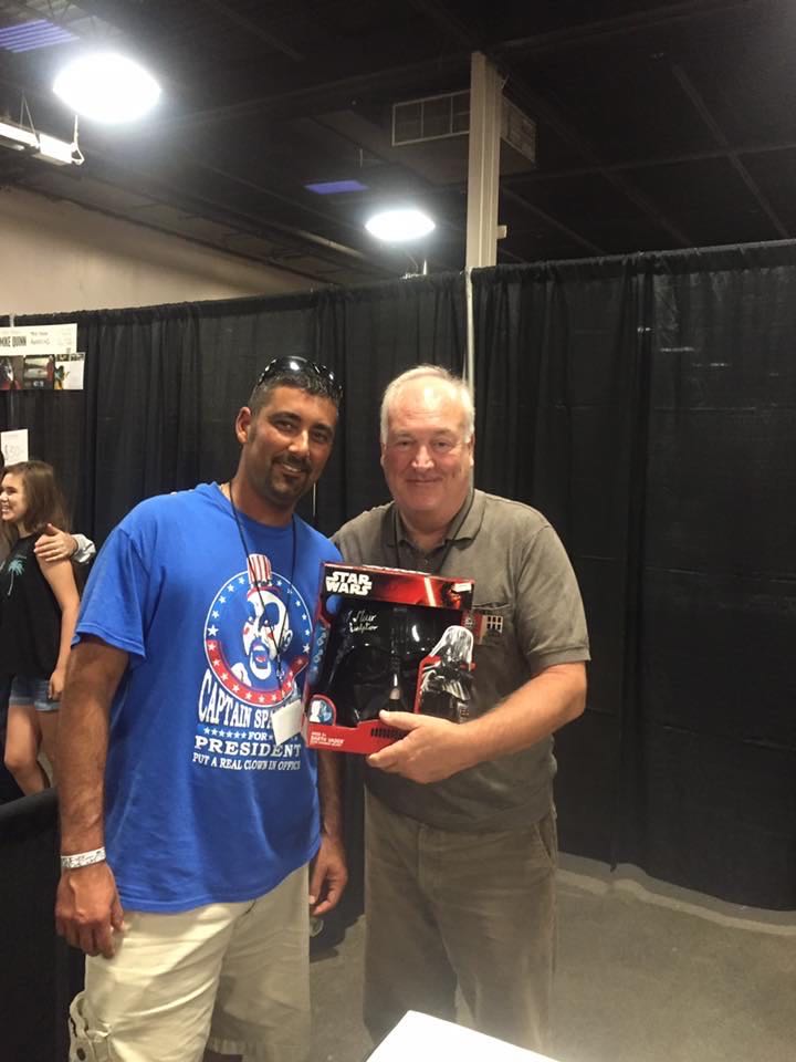 Darts Vader Helmet Signed By Sculptor Brian Muir  action figure collectible - Main Image 2