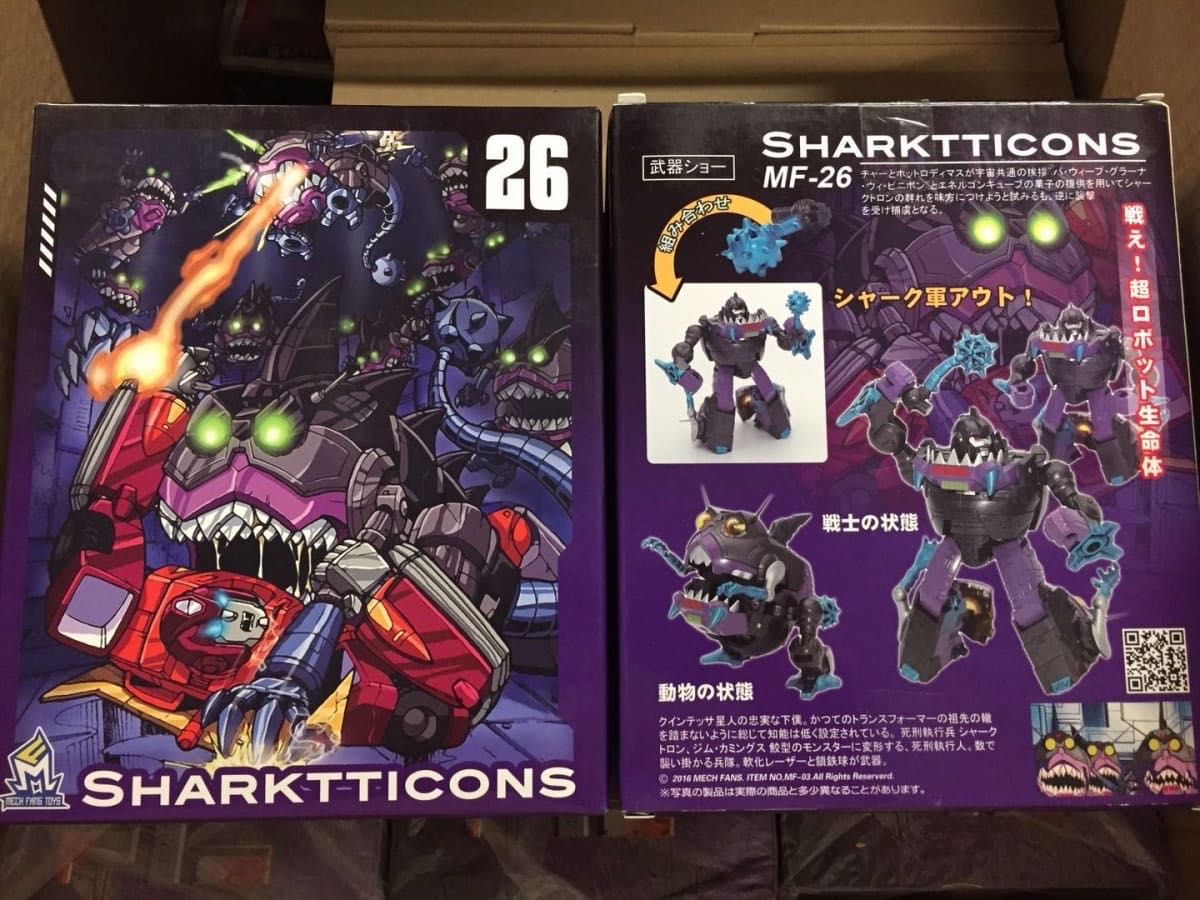 Sharktticons 3-Pack (Sharkticons) - Mech Fans Toys (The Transformers: The Movie) action figure collectible - Main Image 2