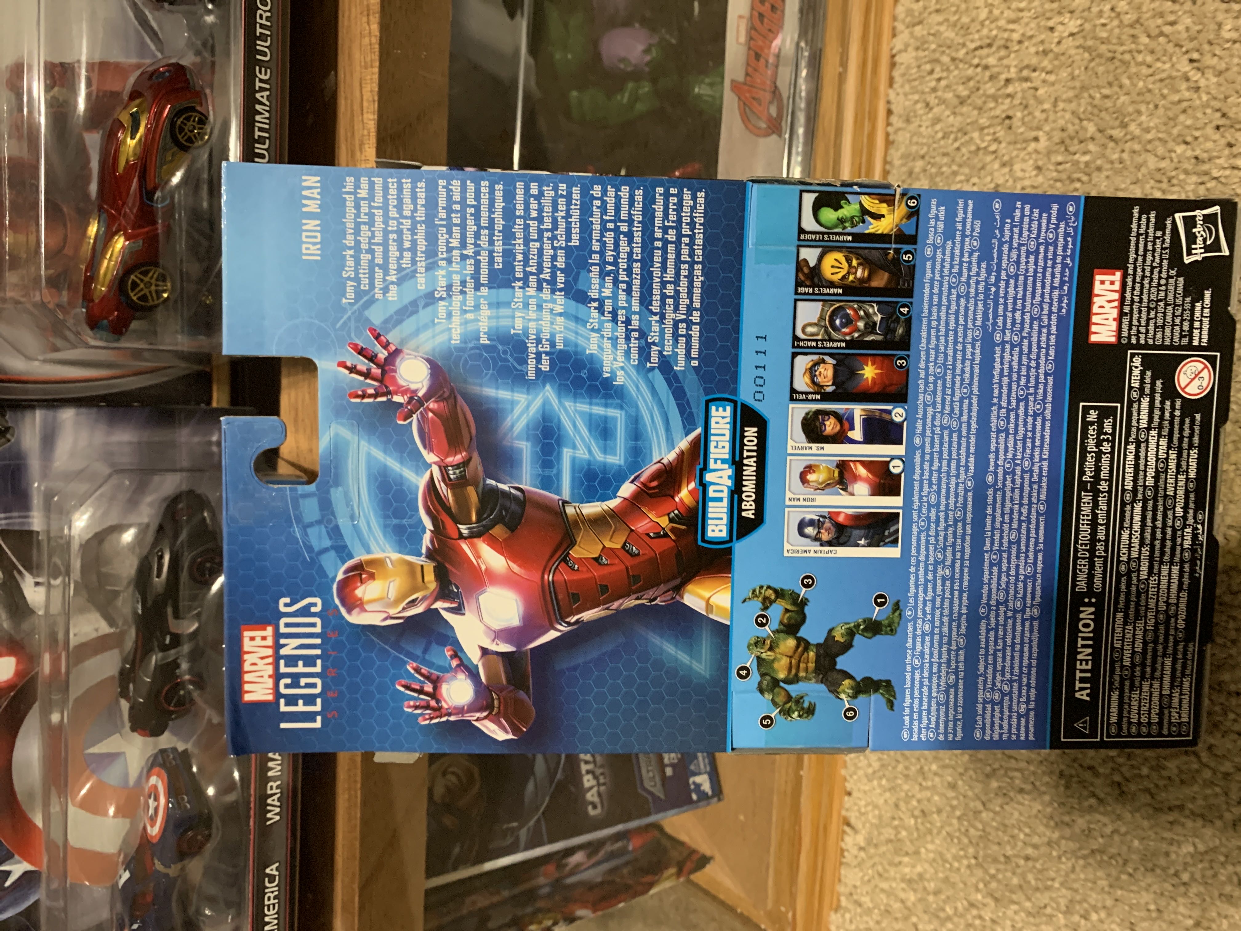 Iron Man - Hasbro (Marvel: Legends: 6”) action figure collectible [Barcode 5010993702787] - Main Image 2