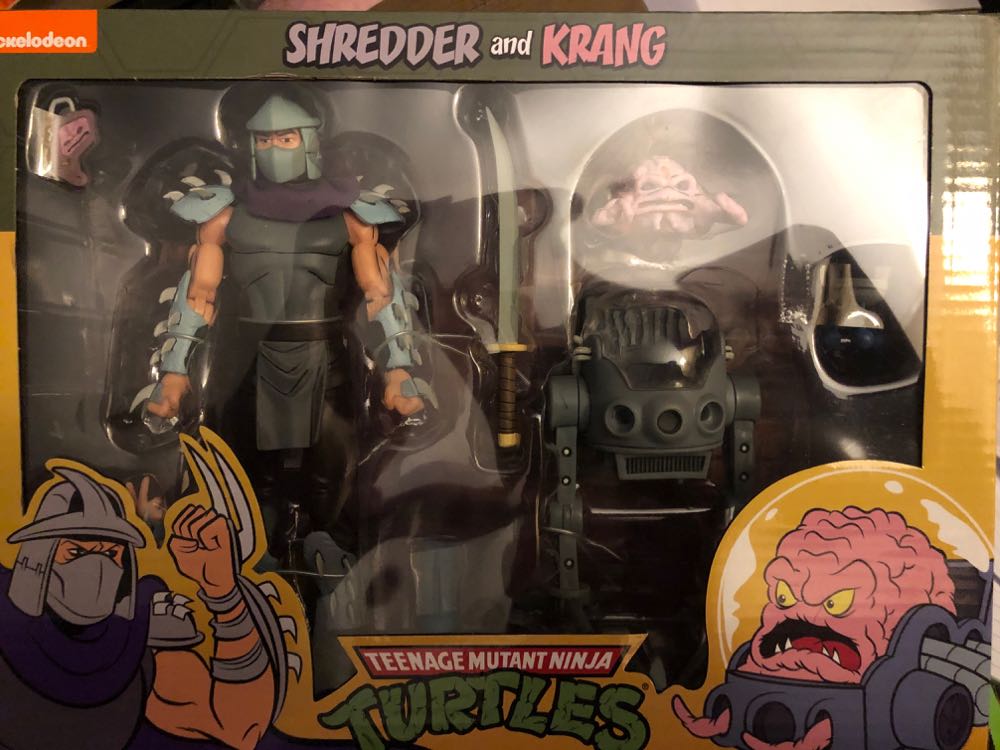 Shredder And Krang - Neca/Reel Toys (Teenage Mustant Ninja Turtles) action figure collectible [Barcode 634482541142] - Main Image 2